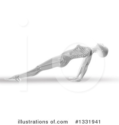 Stretching Clipart #1331941 by KJ Pargeter