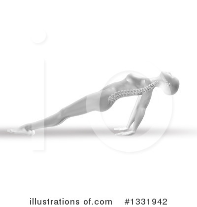 Stretching Clipart #1331942 by KJ Pargeter