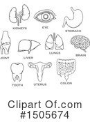 Anatomy Clipart #1505674 by Vector Tradition SM