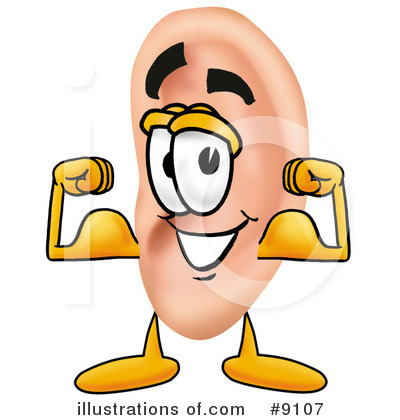 Royalty-Free (RF) Anatomy Clipart Illustration by Mascot Junction - Stock Sample #9107