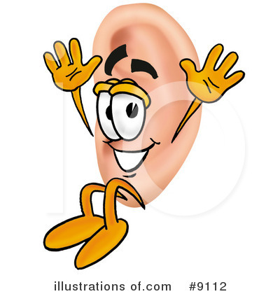 Hearing Aid Clipart #9112 by Mascot Junction