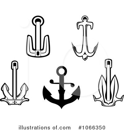 Royalty-Free (RF) Anchor Clipart Illustration by Vector Tradition SM - Stock Sample #1066350