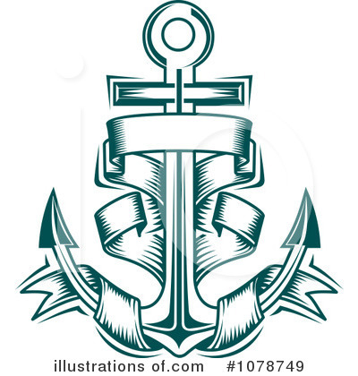 Royalty-Free (RF) Anchor Clipart Illustration by Vector Tradition SM - Stock Sample #1078749