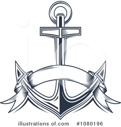 Royalty-Free (RF) Anchor Clipart Illustration by Vector Tradition SM - Stock Sample #1080196