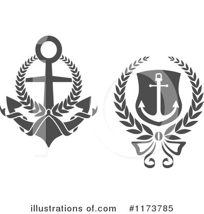 Royalty-Free (RF) Anchor Clipart Illustration by Vector Tradition SM - Stock Sample #1173785
