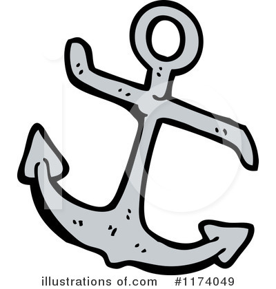 Royalty-Free (RF) Anchor Clipart Illustration by lineartestpilot - Stock Sample #1174049