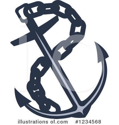 Royalty-Free (RF) Anchor Clipart Illustration by Vector Tradition SM - Stock Sample #1234568