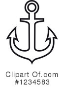 Anchor Clipart #1234583 by Vector Tradition SM