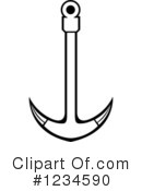 Anchor Clipart #1234590 by Vector Tradition SM