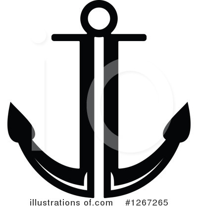 Royalty-Free (RF) Anchor Clipart Illustration by Vector Tradition SM - Stock Sample #1267265