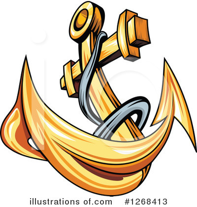 Anchor Clipart #1268413 by Vector Tradition SM