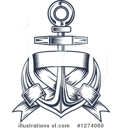 Royalty-Free (RF) Anchor Clipart Illustration by Vector Tradition SM - Stock Sample #1274060