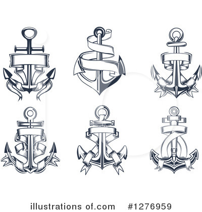 Royalty-Free (RF) Anchor Clipart Illustration by Vector Tradition SM - Stock Sample #1276959