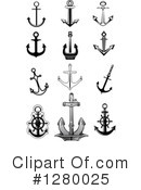Anchor Clipart #1280025 by Vector Tradition SM