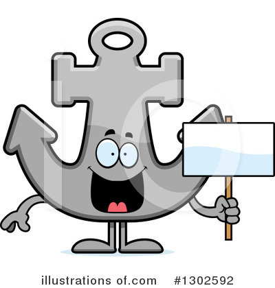 Royalty-Free (RF) Anchor Clipart Illustration by Cory Thoman - Stock Sample #1302592