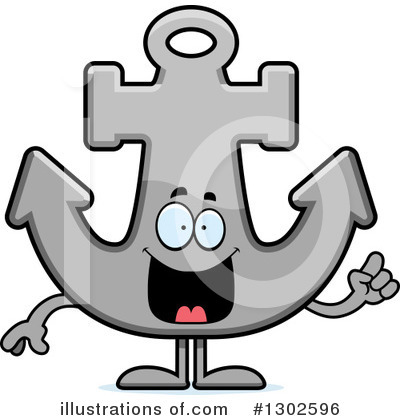 Royalty-Free (RF) Anchor Clipart Illustration by Cory Thoman - Stock Sample #1302596