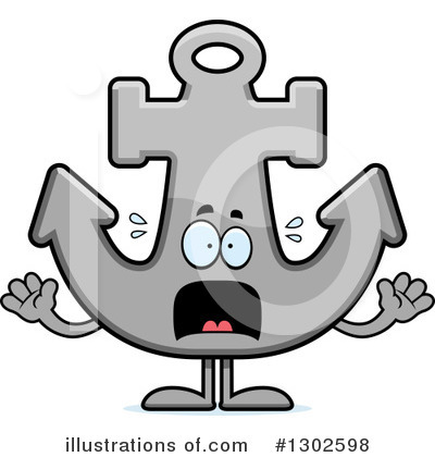 Royalty-Free (RF) Anchor Clipart Illustration by Cory Thoman - Stock Sample #1302598