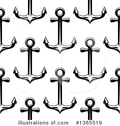 Royalty-Free (RF) Anchor Clipart Illustration by Vector Tradition SM - Stock Sample #1365519