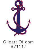 Anchor Clipart #71117 by Pams Clipart