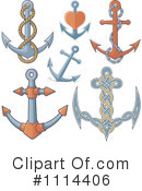 Anchors Clipart #1114406 by Any Vector