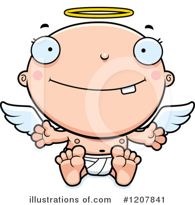 Angel Baby Clipart #1207841 by Cory Thoman