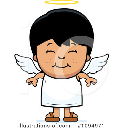 Royalty-Free (RF) Angel Clipart Illustration by Cory Thoman - Stock Sample #1094971