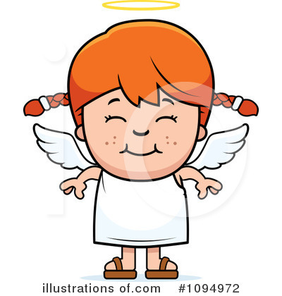 Royalty-Free (RF) Angel Clipart Illustration by Cory Thoman - Stock Sample #1094972