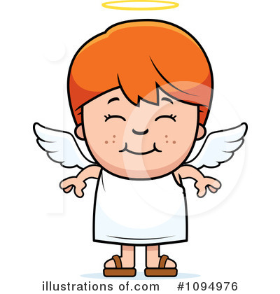 Royalty-Free (RF) Angel Clipart Illustration by Cory Thoman - Stock Sample #1094976