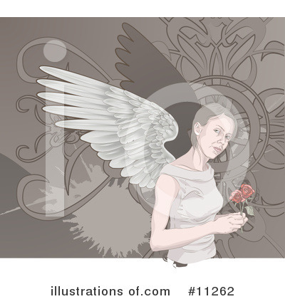 Royalty-Free (RF) Angel Clipart Illustration by AtStockIllustration - Stock Sample #11262