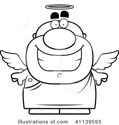 Royalty-Free (RF) Angel Clipart Illustration by Cory Thoman - Stock Sample #1139593