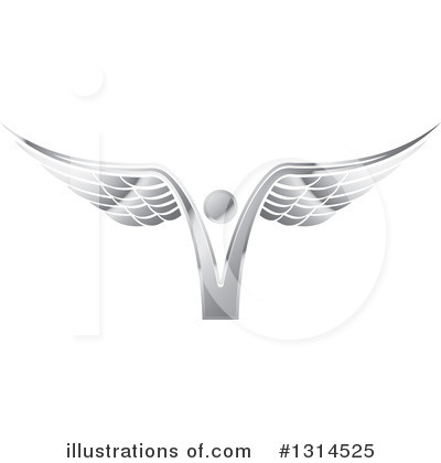 Royalty-Free (RF) Angel Clipart Illustration by Lal Perera - Stock Sample #1314525