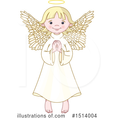 Royalty-Free (RF) Angel Clipart Illustration by Pushkin - Stock Sample #1514004
