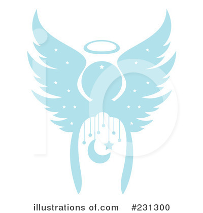 Royalty-Free (RF) Angel Clipart Illustration by Cherie Reve - Stock Sample #231300