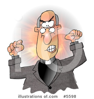 Royalty-Free (RF) Anger Clipart Illustration by djart - Stock Sample #5598