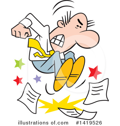 Paperwork Clipart #1419526 by Johnny Sajem