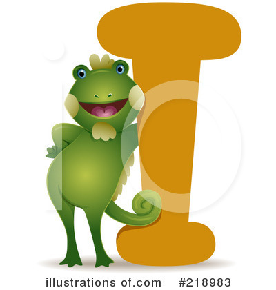Royalty-Free (RF) Animal Alphabet Clipart Illustration by BNP Design Studio - Stock Sample #218983