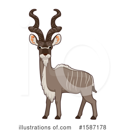 Antelope Clipart #1587178 by BNP Design Studio