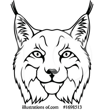 Bobcat Clipart #1698513 by Vector Tradition SM