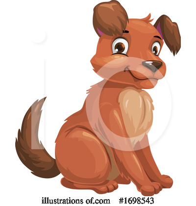 Dog Clipart #1698543 by Vector Tradition SM