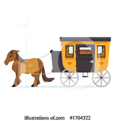 Carriage Clipart #1704322 by BNP Design Studio
