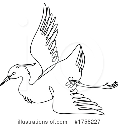 Heron Clipart #1758227 by patrimonio