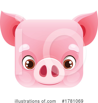 Pig Clipart #1781069 by Vector Tradition SM