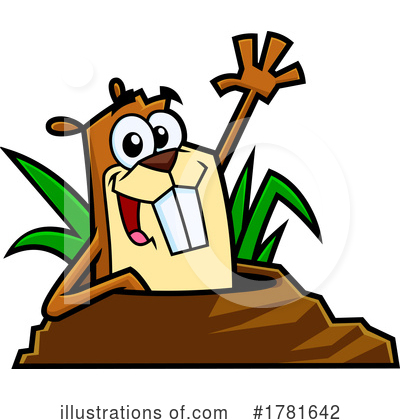 Marmot Clipart #1781642 by Hit Toon