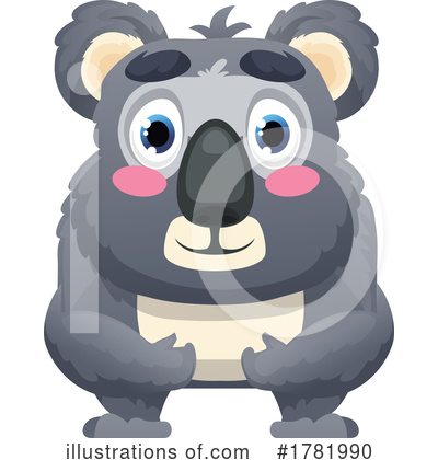 Koala Clipart #1781990 by Vector Tradition SM