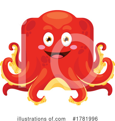 Octopus Clipart #1781996 by Vector Tradition SM