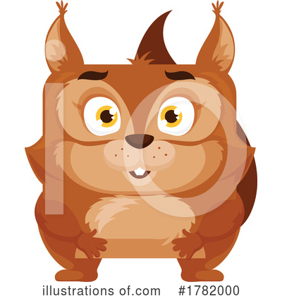 Squirrel Clipart #1782000 by Vector Tradition SM