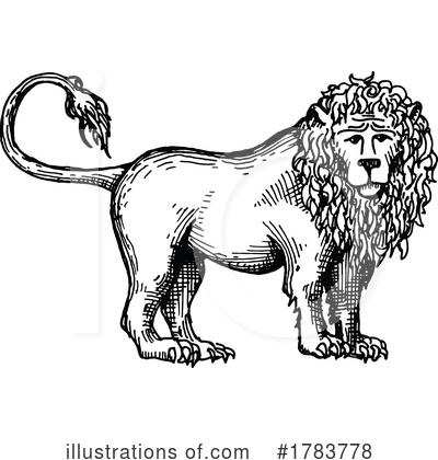 Lions Clipart #1783778 by Vector Tradition SM