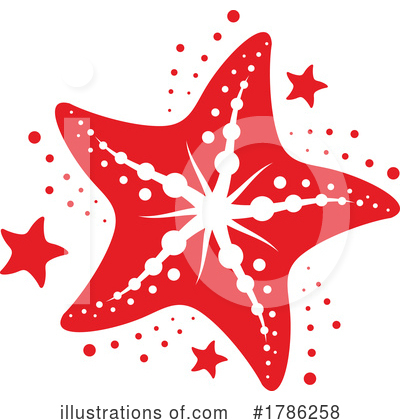 Star Fish Clipart #1786258 by Vector Tradition SM