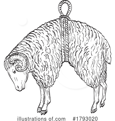 Sheep Clipart #1793020 by patrimonio