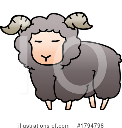 Sheep Clipart #1794798 by lineartestpilot